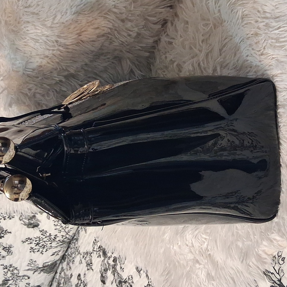 Julia & Michael EUC Patent Handbag - Picture 4 of 16